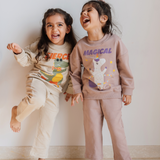French Terry Tracksuit Set Uma the Unicorn
