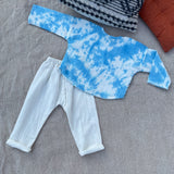 Tie-Dye Wrinkled Muslin Co-ord Set