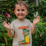 French Terry Tee & Shorts Co-ord Set Cleo the Crocodile