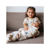 A Day With Dino Organic Muslin Swaddle