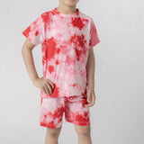 Red tie and Dye Co-ord set