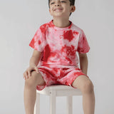Red tie and Dye Co-ord set