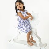 Blue Cape Daisy Angel Dress