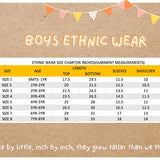 LOTUS BLOOM ETHNIC WEAR-YELLOW BOYS