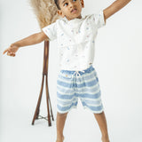 West side stripes Chino Shorts