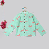 'A Pod of Dolphins' Casual Kurta