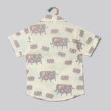 'A parade of Elephants' - Yellow Shirt