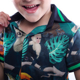 Jungle Print Shirt and Shorts