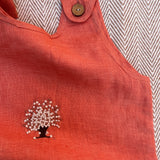 Children of the future romper orange (jumpsuit)