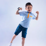 Shirt with Embroidered Hot Balloon