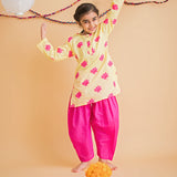 LOTUS BLOOM ETHNIC WEAR-YELLOW