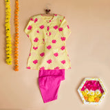 LOTUS BLOOM ETHNIC WEAR-YELLOW