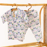 TAKE ME TO YOUR HEART HALF SLEEVE CO ORD SET