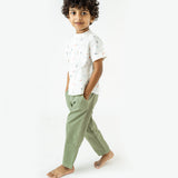 Pull on Chinos Olive Green
