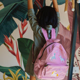 Unicorn Magic Organic Canvas Backpack