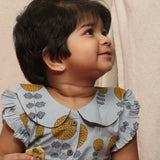 A Garden of Marigold - collar dress