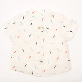 Poplin Shirt Crayon Print