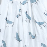A Mute of Dogs ’ Dress with pockets