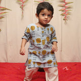 'A Garden of Marigold' - Kurta