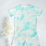 Blue Tie and Dye Co ord set