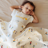 Playground Adventures Organic Muslin Swaddle