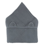 Waffle Hooded Towel